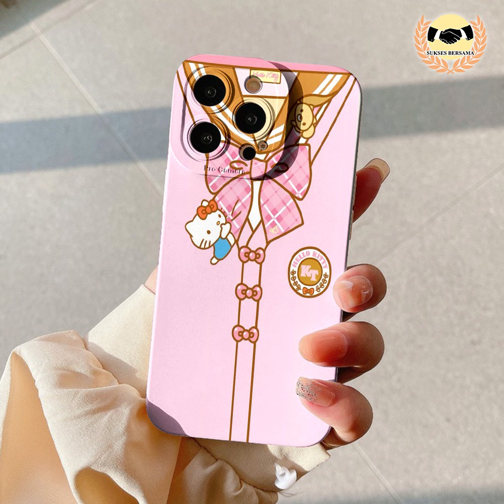 CUSTOM CASE SOFTCASE SILIKON PROCAMERA HELLO KITTY CUSTOM VIVO Y12 Y15 Y17 Y16 Y12S Y20 Y21S Y91 Y93 Y95 Y91C Y1S V25 V25E Y22 Y35 BSB6208