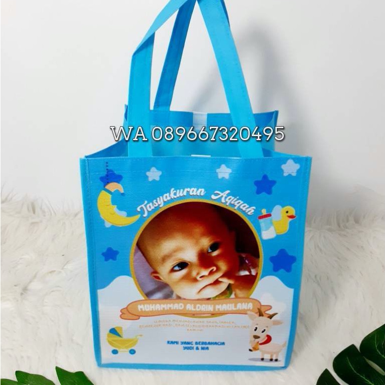 Tas Tasyakuran Aqiqah/ Tasyakuran Kelahiran/ Tas Bingkisan Lahiran Bayi