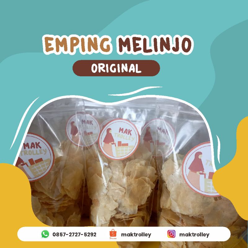 

EMPING MELINJO 200 GR KHAS PANDEGLANG