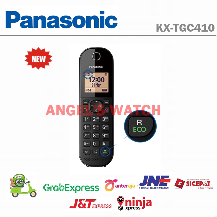 TELEPON WIRELESS PANASONIC KX-TGC410 WIRELESS PHONE