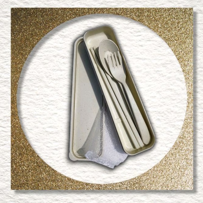 sendok jerami set, souvenir pernikahan