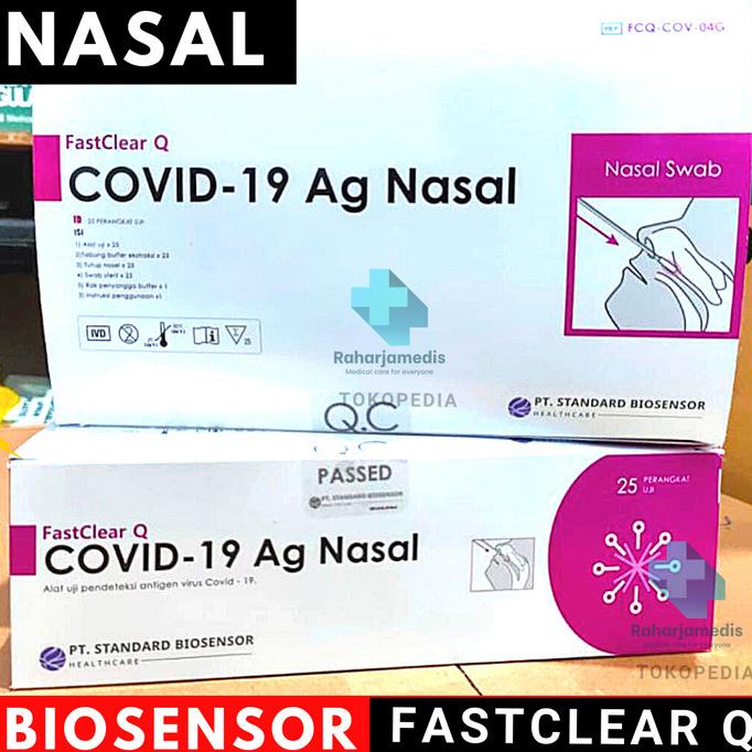 BIOSENSOR Antigen NASAL FastClear Q SD 25 Tes Kit AKD