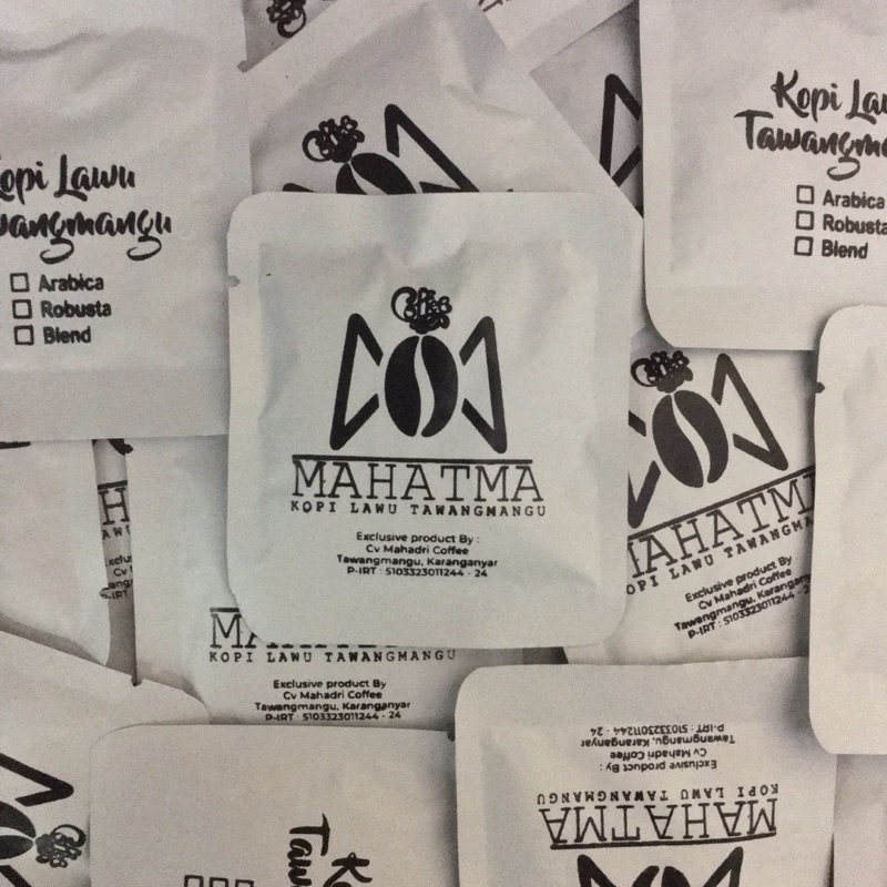 

Kopi Sachet || Kopi Lawu Tawangmangu || Kopi Sachet robusta 8 gr