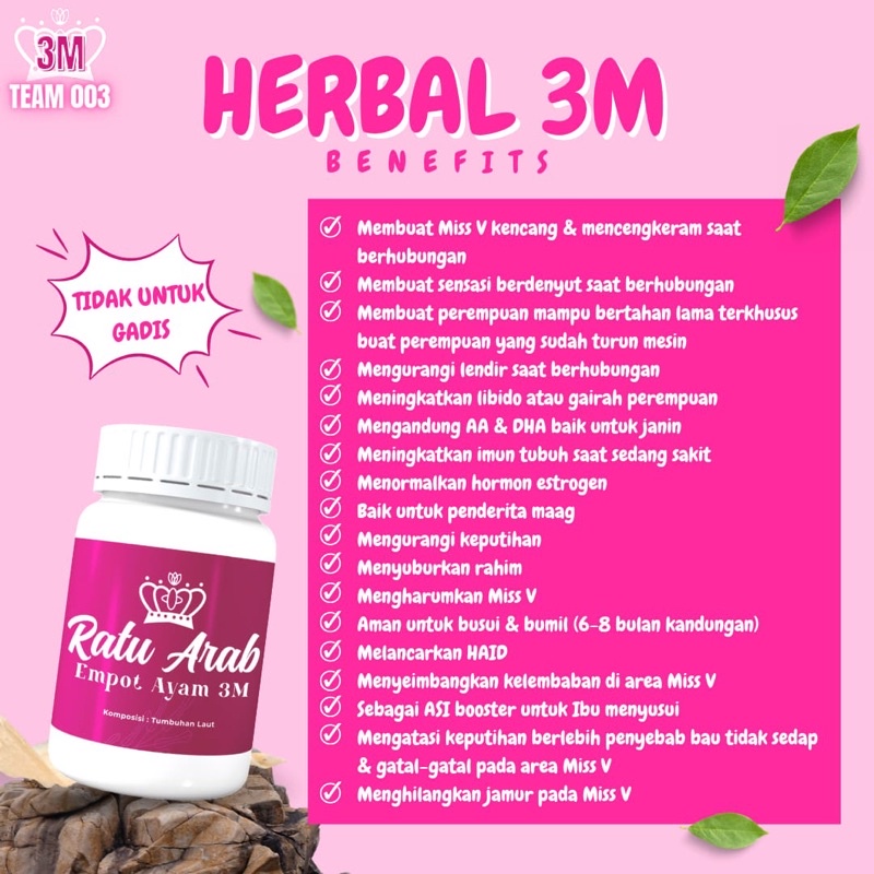Herbal 3M Ratu Arab