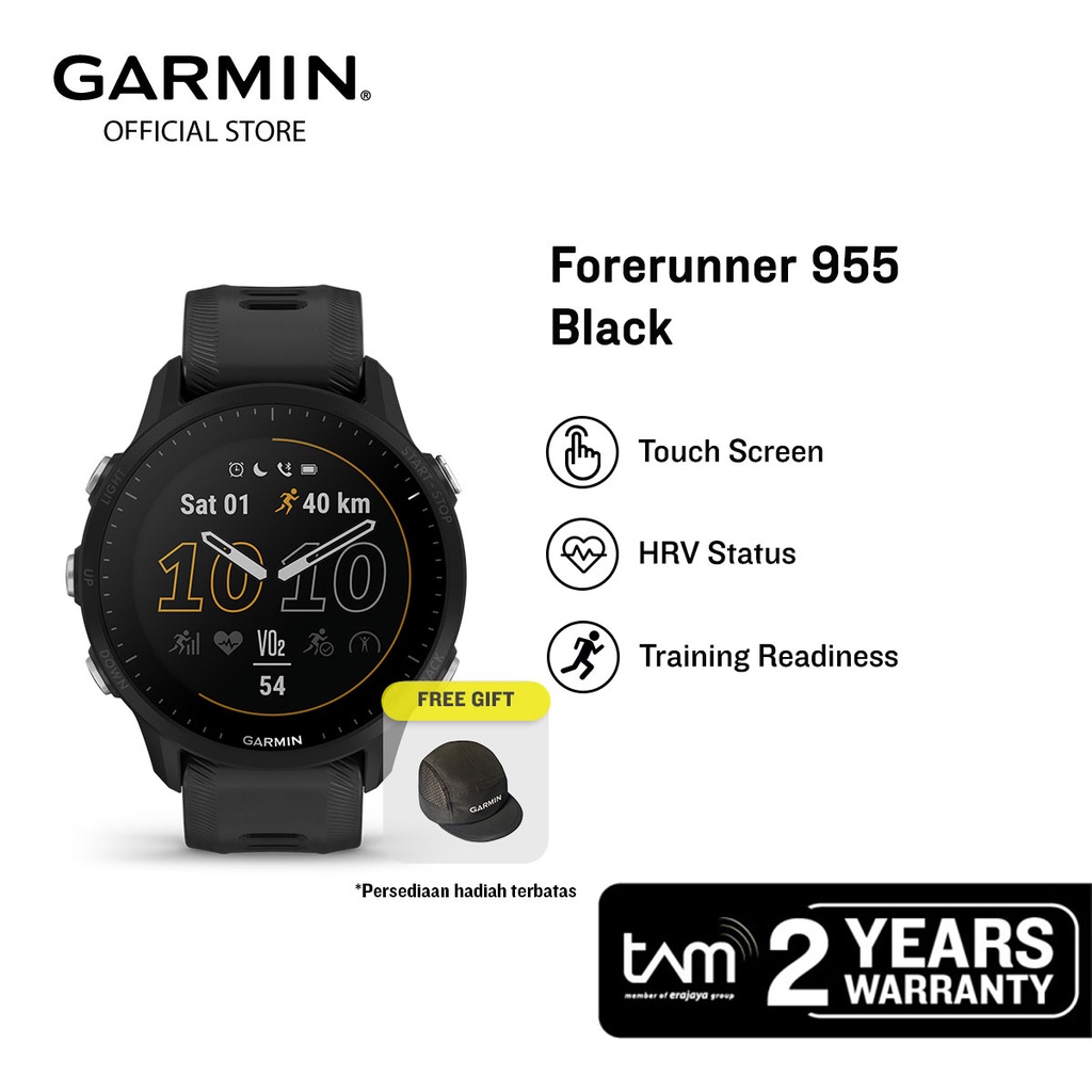 New Garmin Forerunner 955 - Black