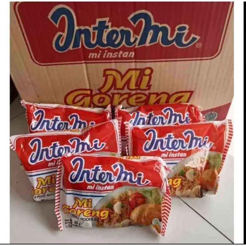 

Mie Intermie goreng 1karton