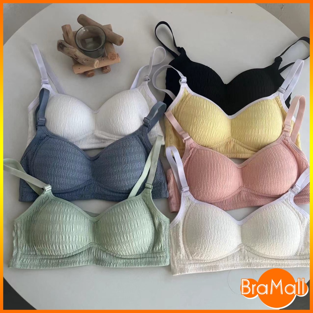 【 Bra Mall 】BM-356 BRA PUSH UP Bra Tanpa Kawat Anti Kendur Untuk Wanita Import