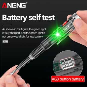 ANENG Obeng Tespen Tester Pen with Indicator LED - B14 ANENG Obeng Tespen Tester Pen with Indicator Dual LED