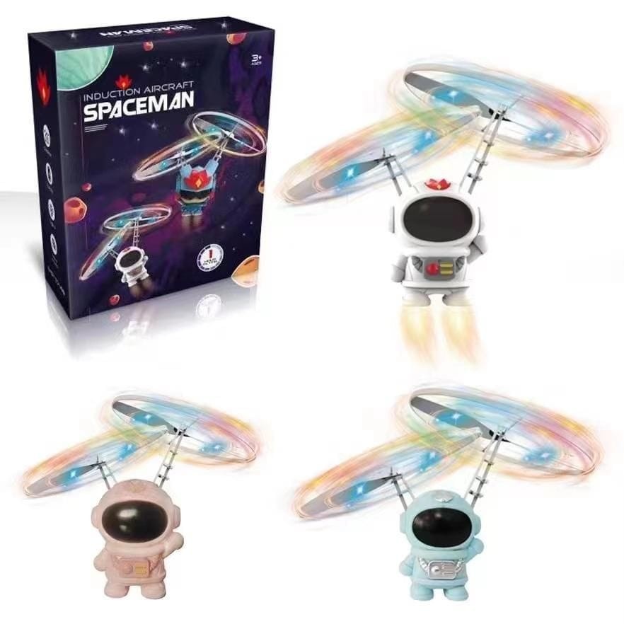 Mainan Terbang Astronot Spaceman - Induction Aircraft Spaceman Toys