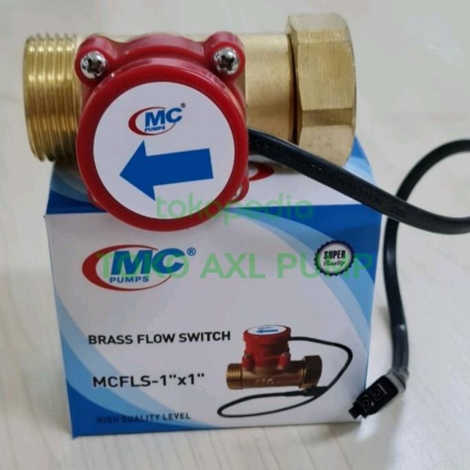 New Flow Switch 1" 1" / Flow Switch Pendorong / Otomatis Pompa Mc