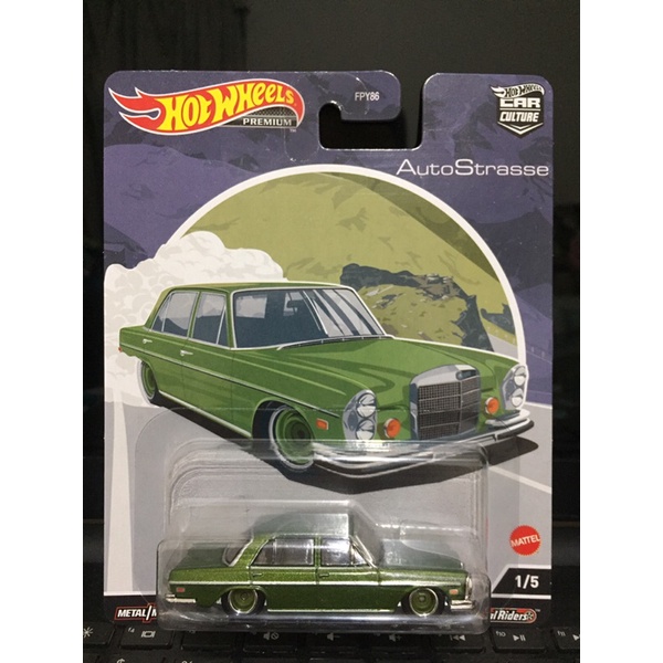 Hot Wheels Auto Strasse 1972 Mercedes-Benz 280 SEL 4.5