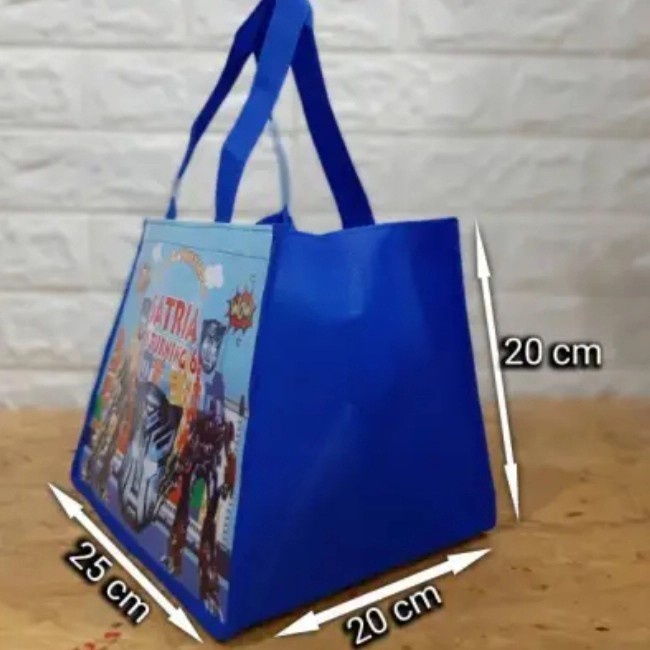 

Tas Goodie Bag Tas Ultah Tas Aqiqah custom foto+nama - 25*20*20