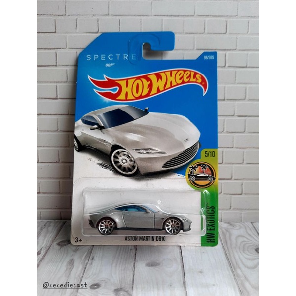 Hot Wheels Aston Martin DB10 Abu Abu Spectre 007 James Bond