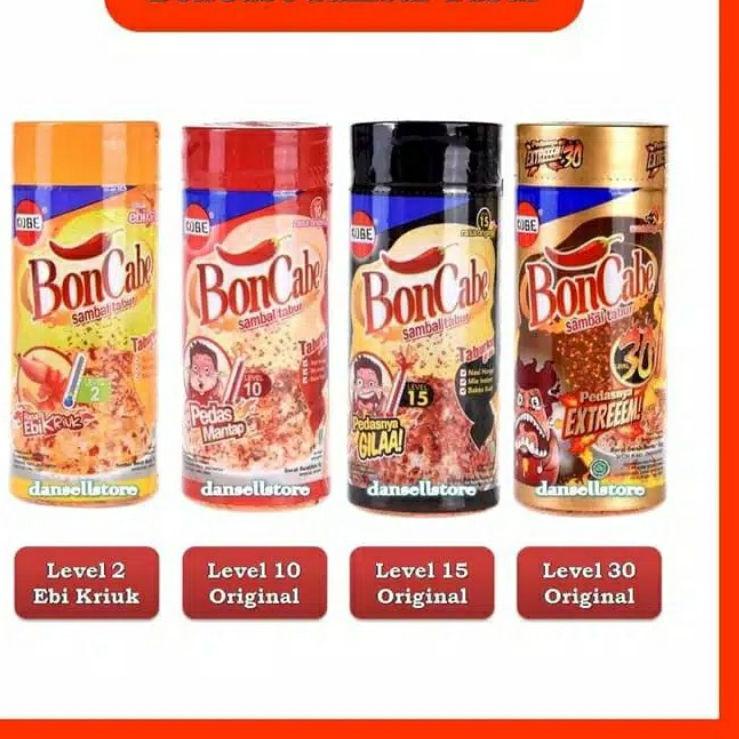 

BON CABE SAMBAL TABUR BOTOL / BONCABE BOTAL SAMBAL TABUR LEVEL 10-15-30 ㄴ