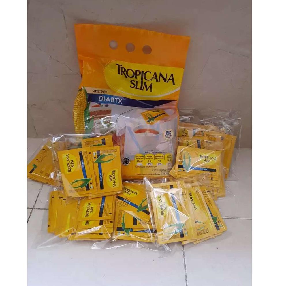 

Stock Banyak✥↔ Tropicana Slim Diabtx Sweetener Diabetes Isi 20,50 100