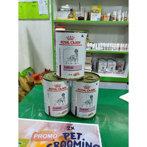 Royal Canin cardiac dog kaleng 410g/ Rc Cardiac dog/ Wetfood kaleng/ makanan anjing