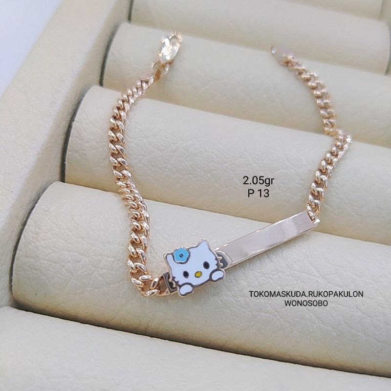 Gelang anak vency (emas asli 8k)