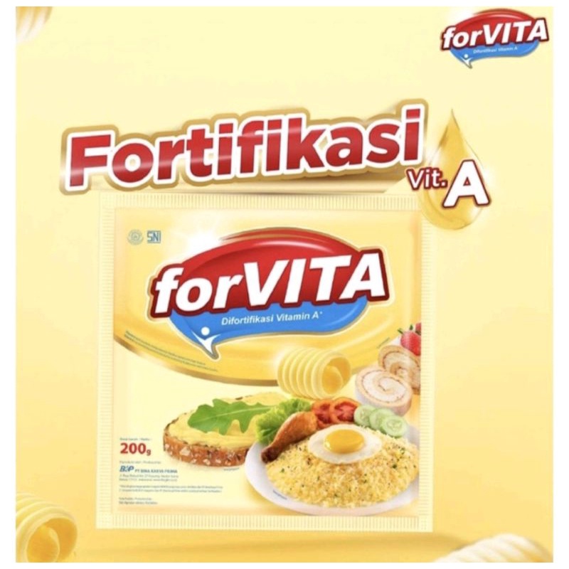 FORVITA/FILMA MARGARINE 200GR