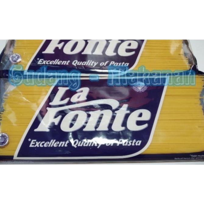 

La Fonte Spaghetti 1kg, HARGA MURAH