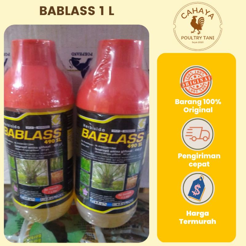 Herbisida BABLASS 490 SL 1 LITER (Rumput Mati Sampai Akar)