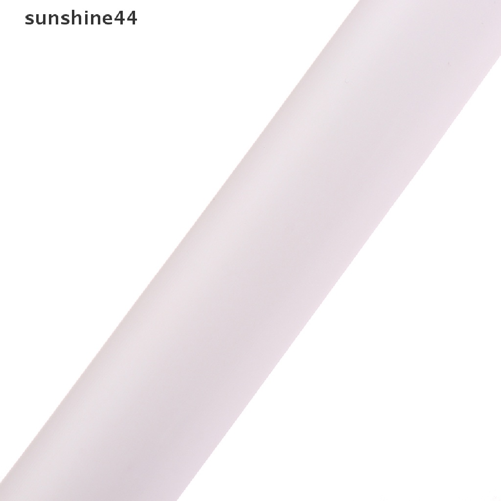 Sunshine 10Pcs 15/31cm Batang Penyangga Kue Piling Straw Dowels Plastik Putih.