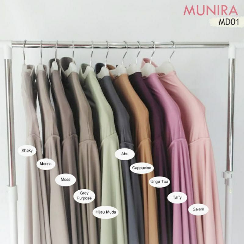 Bergo Munira Md01 Jilbab Daily Jersey Premium