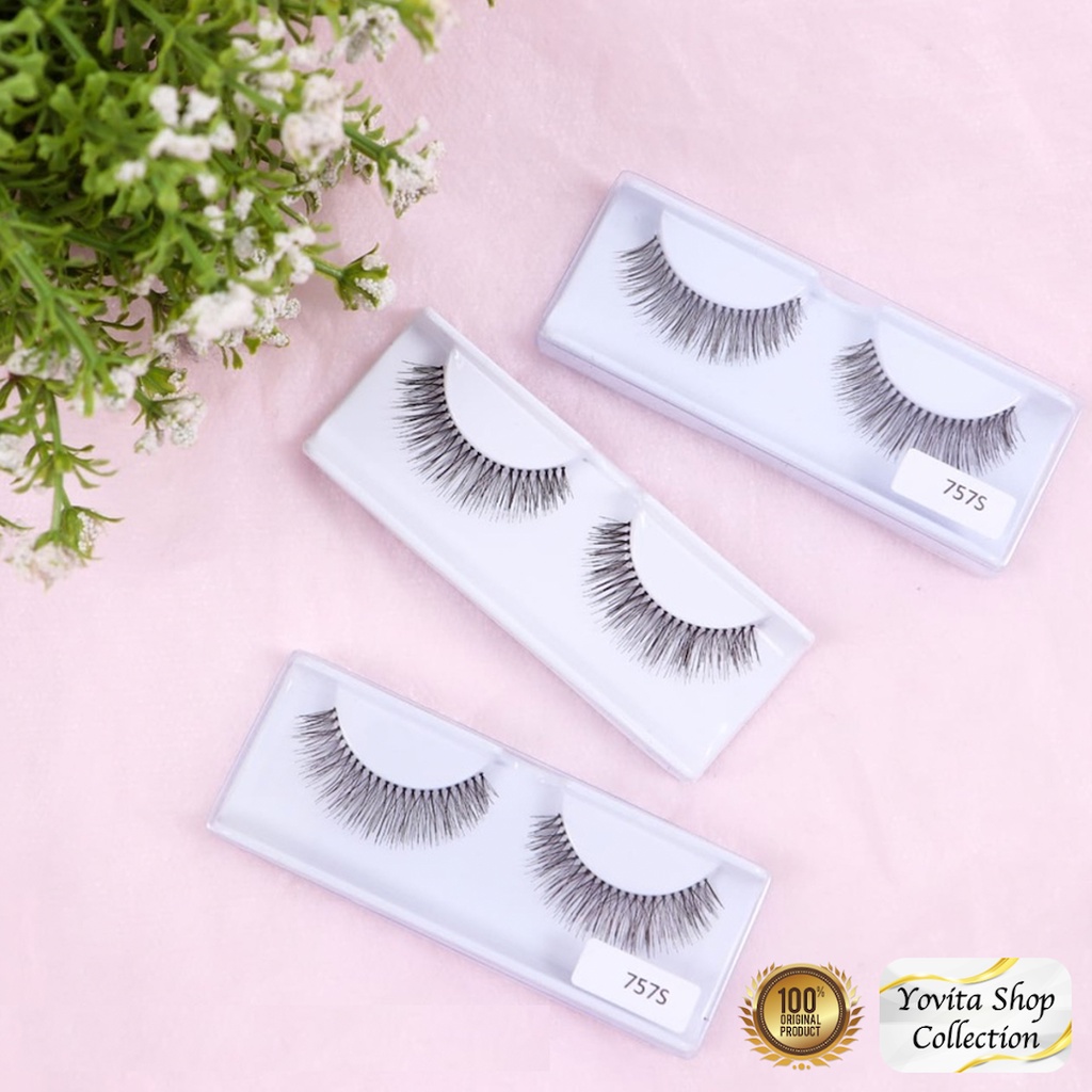 Bulu Mata Palsu Natural Fake Eyelash Handmade Premium