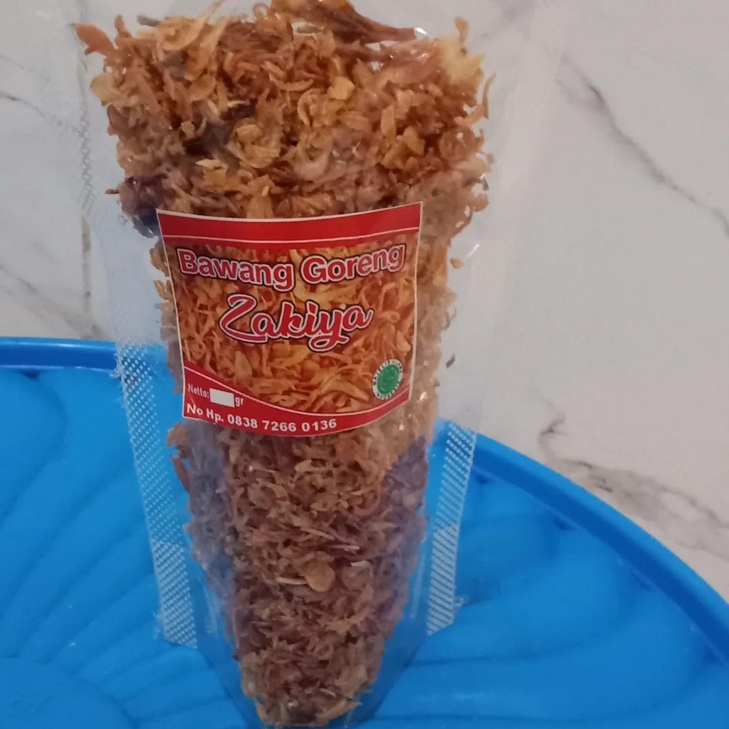 

Bawang goreng original zakiya kemasan 250 gram