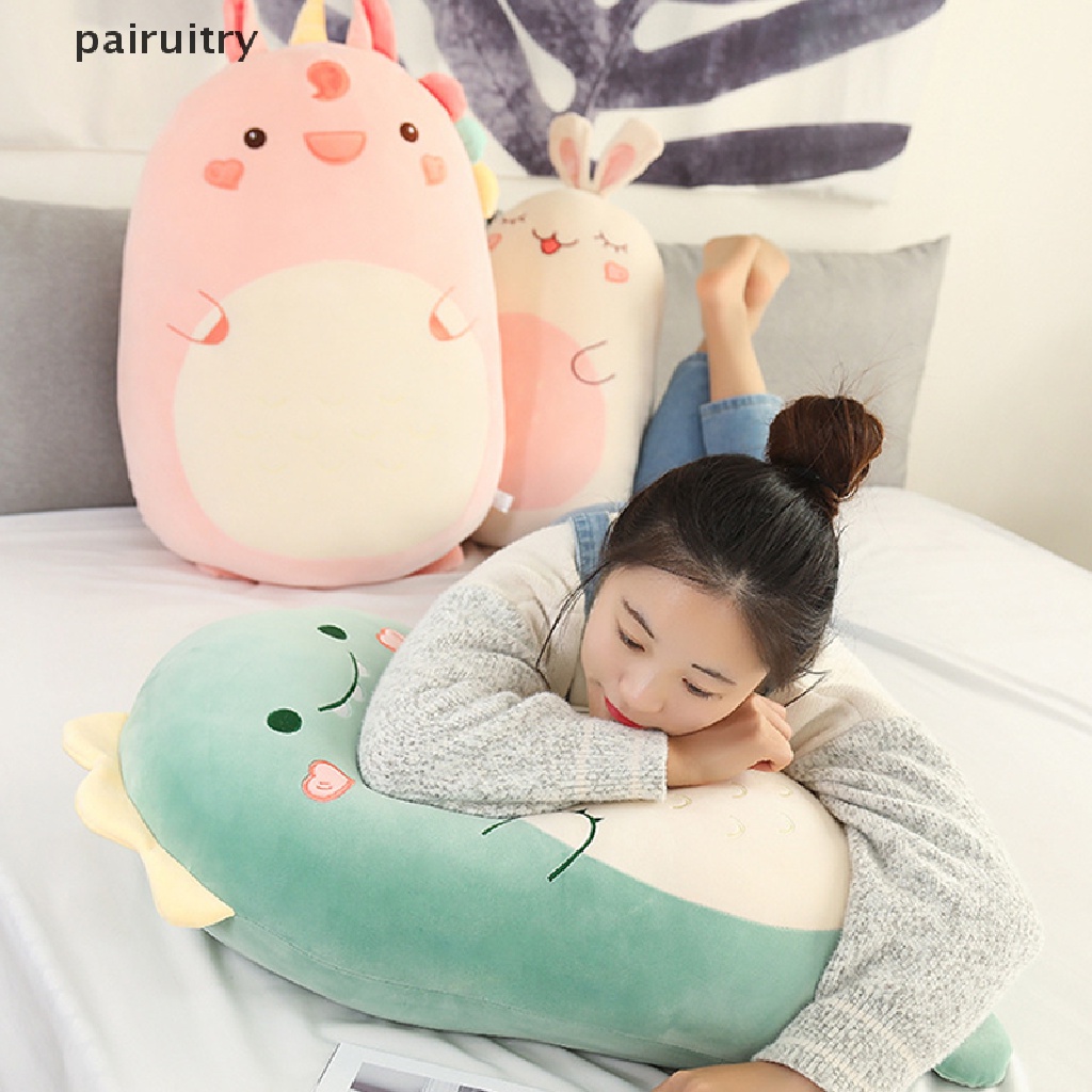 Prt Squishmallows Plush Toy Animal Kawaii Unicorm Dinosaurus Singa Empuk Bantal Besar PRT