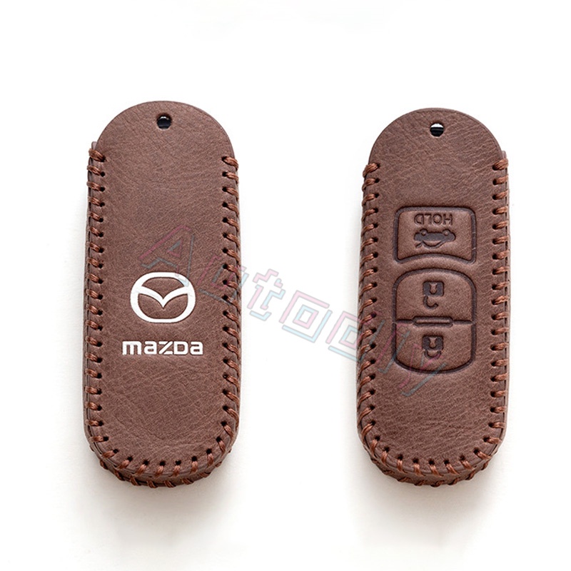 Case Kunci Remote Mobil Kulit Aksesoris Mzada Untuk Mazda CX-3 CX-5 CX-7 CX-9 CX5 CX7 CX9 CX3 Mazda CX5 Mazda 2mazda 3mazda 5mazda 6mazda CX30 BL BM GJ Atenza Axela