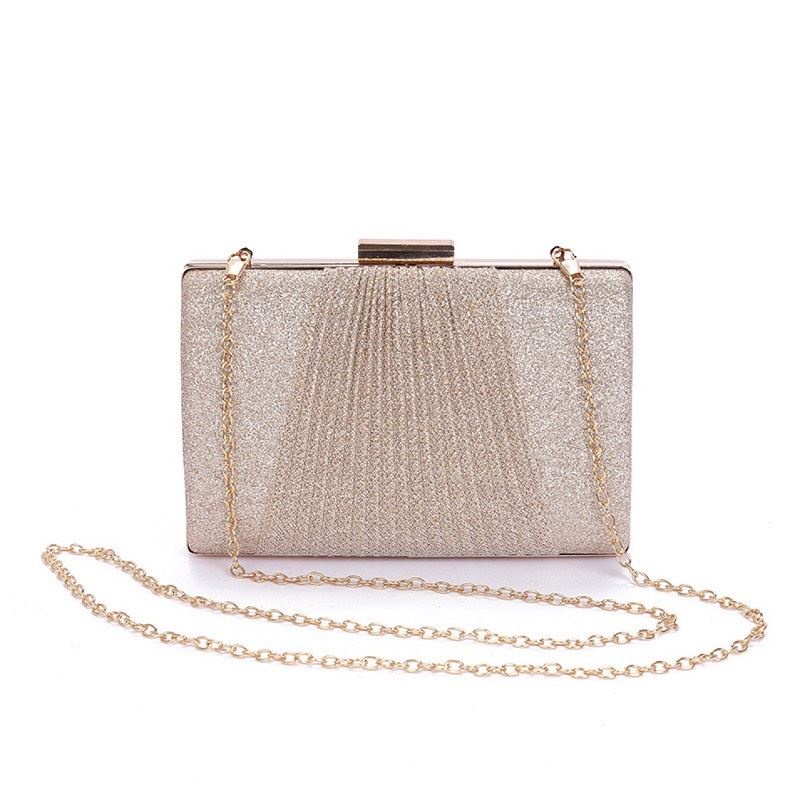 TASHAPPY JT12005 Tas CLUTCH Pesta Fashion Wanita Modis Kekikinian Ada Tali Rantai Model korea supplier tas import GT1981