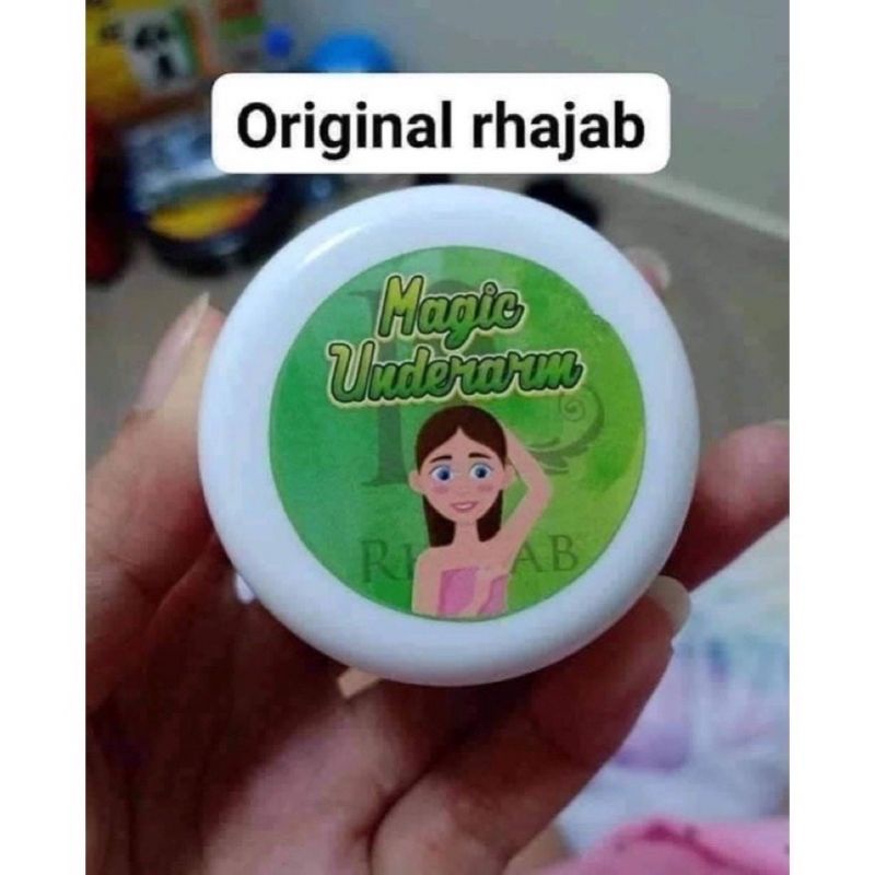 Magic underarm rhajab / pemutih ketiak / pemutih selengki