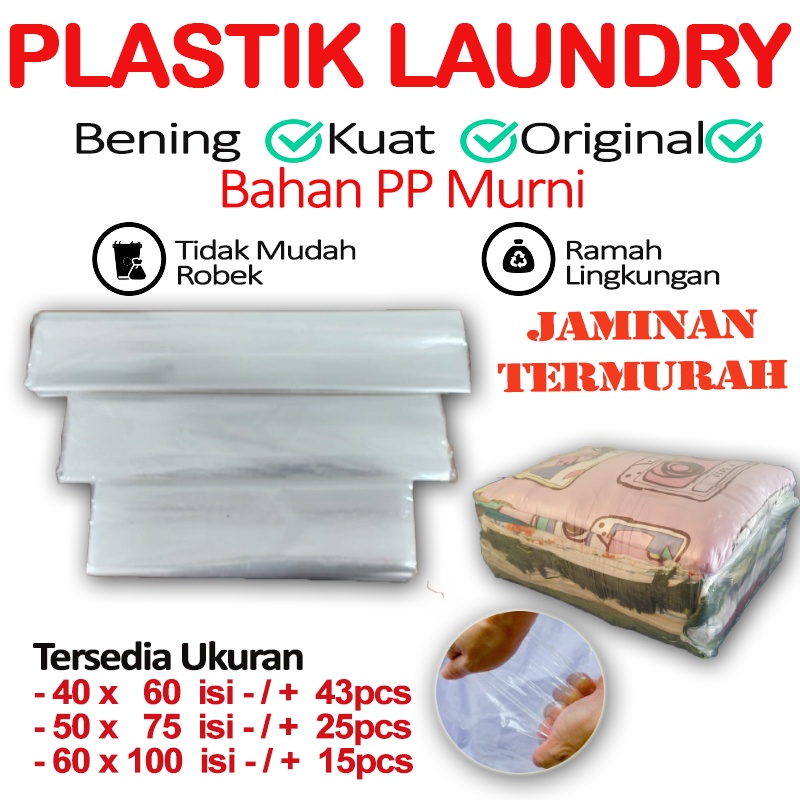 Plastik Laundry / Plastik Pp Laundry / Plastik Laundry Kiloan / Plastik Loundry