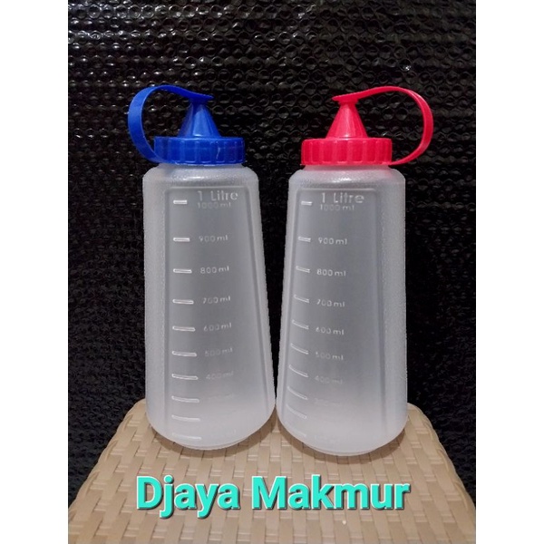 Botol Kecap Saos 1 Liter Botol Plastik Jumbo 1 Liter Serbaguna