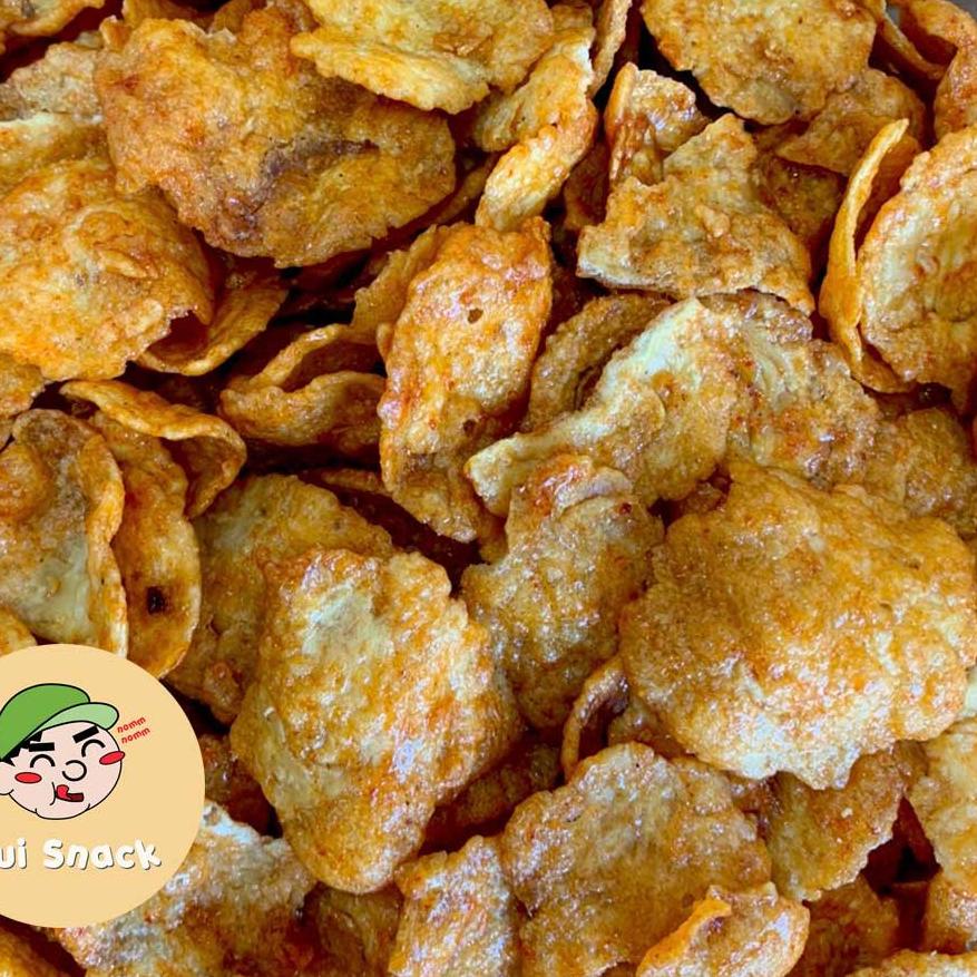 

FREE ONGKIR!500Gr Emping Pedas Manis Belinjo ( Vegan Friendly ) | Oui Snack|RA4