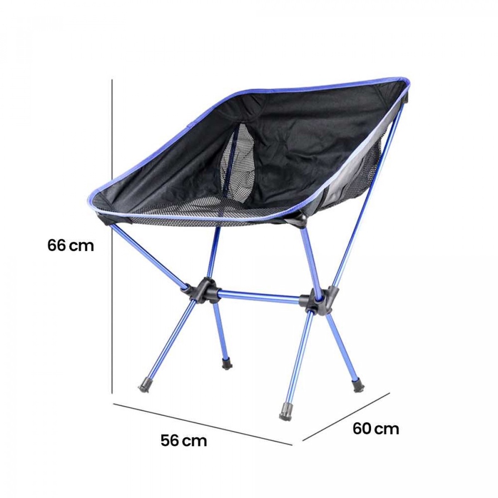 Kursi Lipat Memancing Outdoor Dengan Tas Ringan Folding Fishing Chair