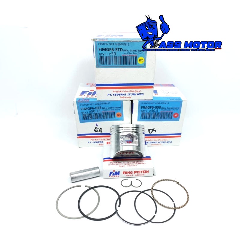PISTON GRAND FIM GF6 PISTON KIT FIM GF6 GRAND SUPRA LEGENDA WIN