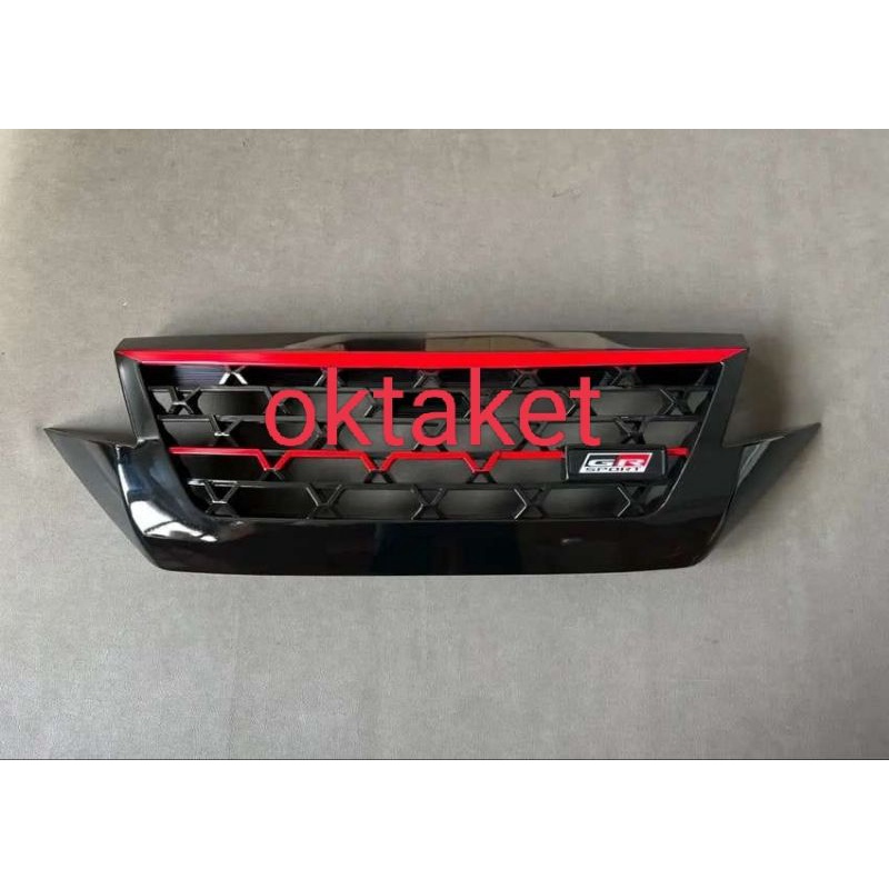 grill depan all new Rush terios 2018 2020 2022 model Sporty list merah Trd &amp; Gr Sport hitam