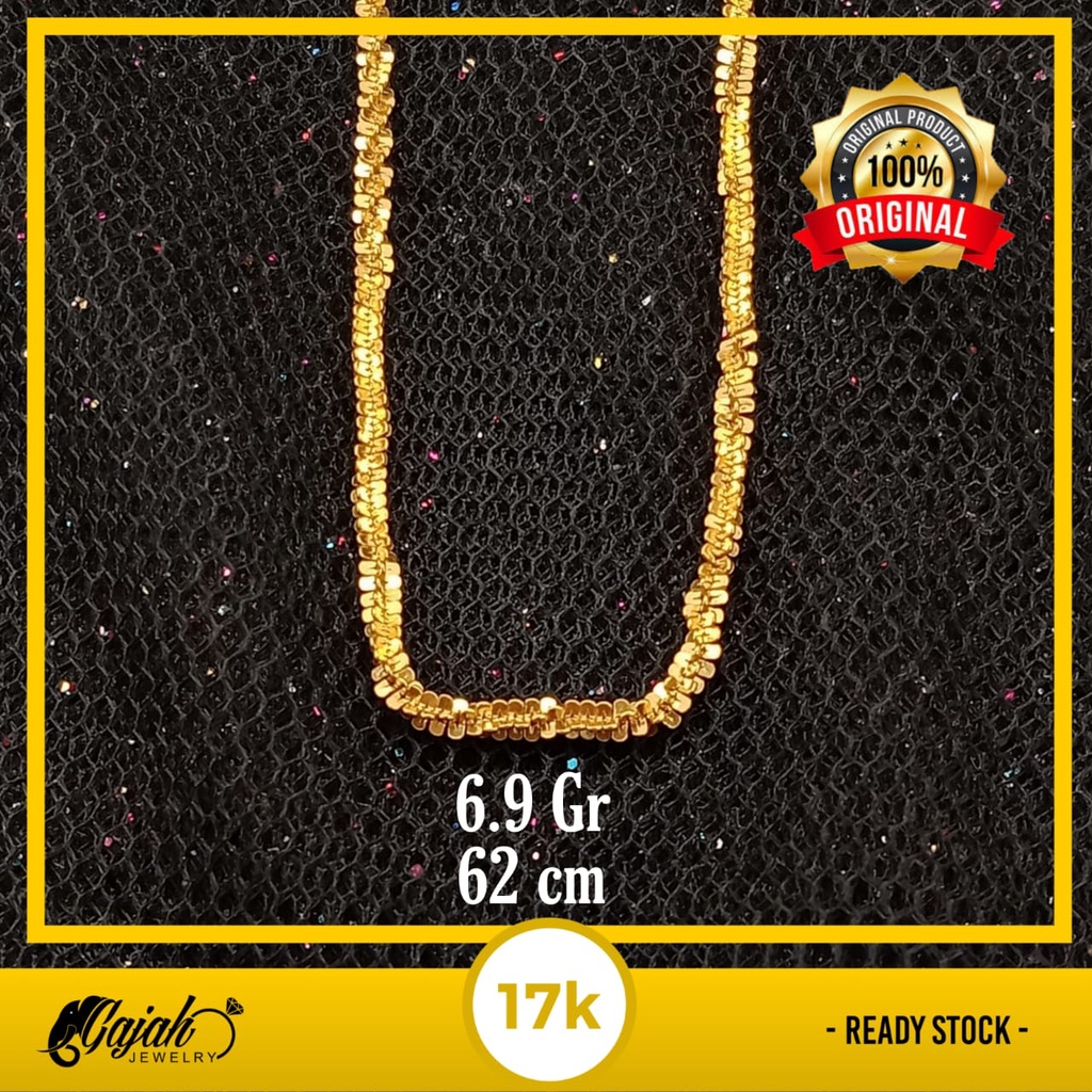 Kalung Emas 17K - panjang 6.9 gr Kadar 750 - 188