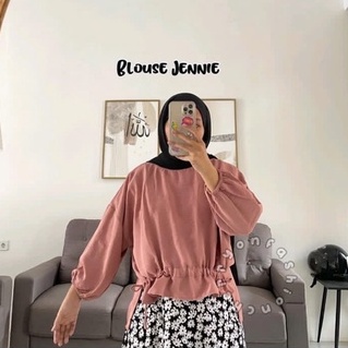 KIRANAOFFICIAL - ( COD ) JENNIE BLOUSE CRINKLE AIRFLOW