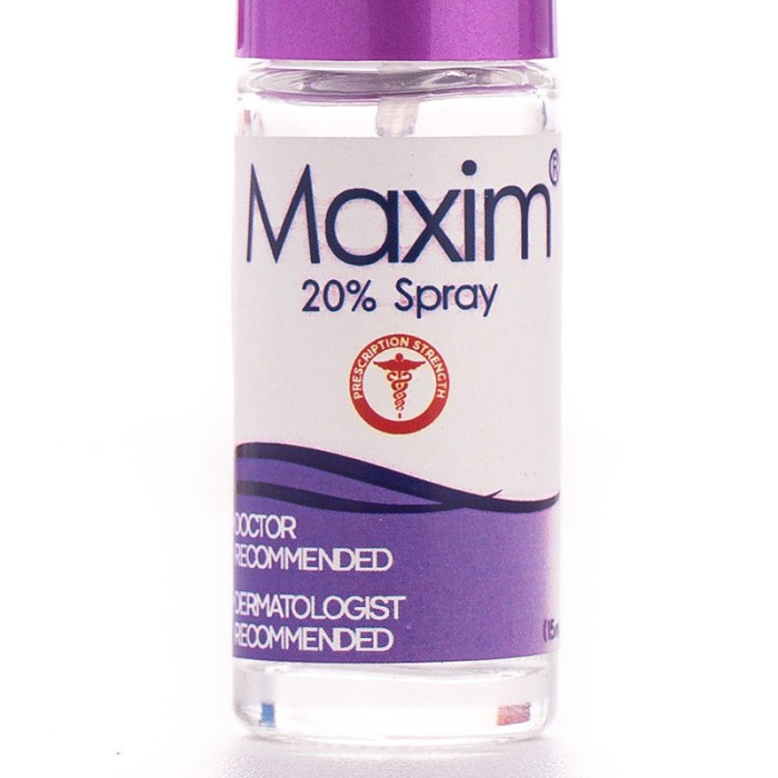MAXIM ANTIPERSPIRANT 20%, OBAT KERINGAT UNTUK WAJAH