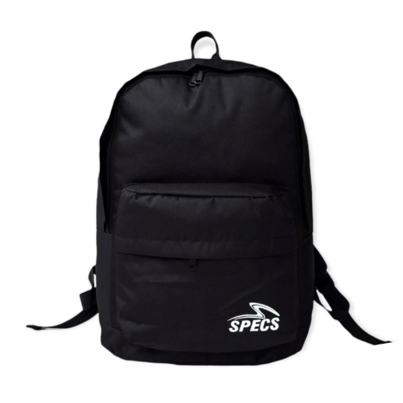 Tas Ransel Pria Wanita Specs Hitam Polos