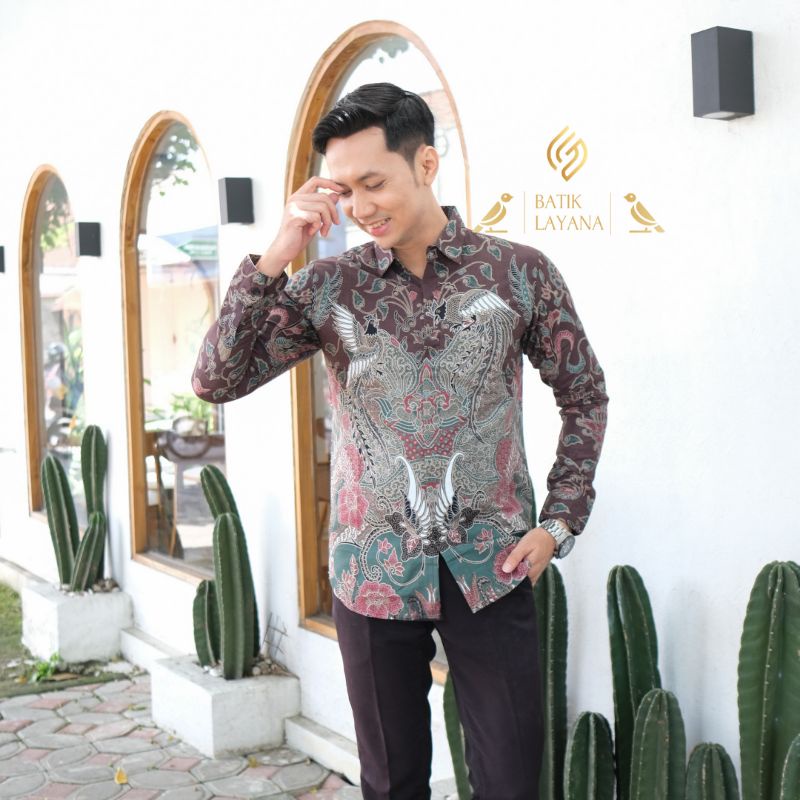 Kemeja Batik Bratasena Slimfit Modern Batik Kondangan