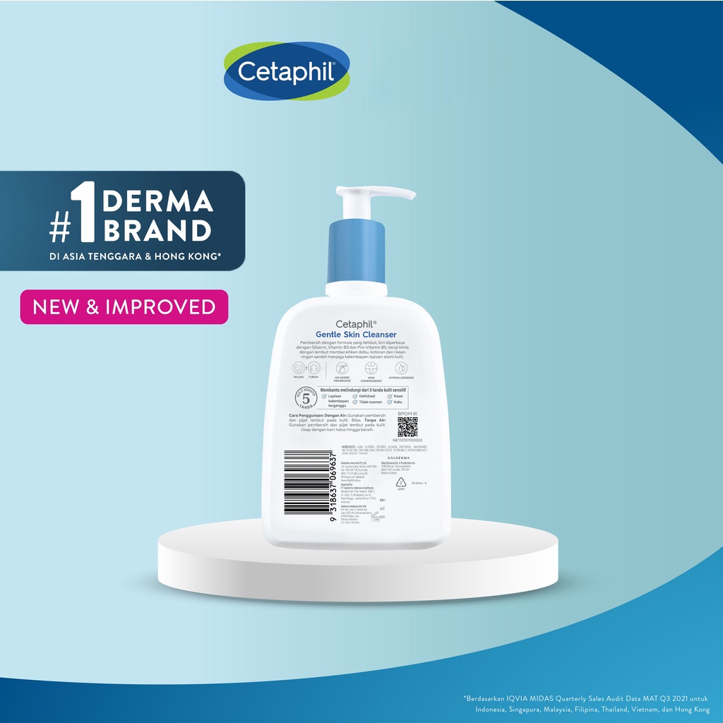 CETAPHIL GENTLE SKIN CLEANSER 500ML