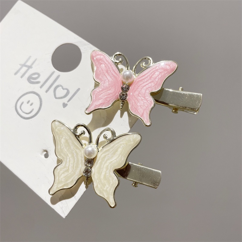 Kualitas Tinggi Klip Logam Klip Kupu-Kupu Jepit Rambut Klip Samping Duckbill Klip Hiasan Kepala Untuk Perempuan Yang Indah