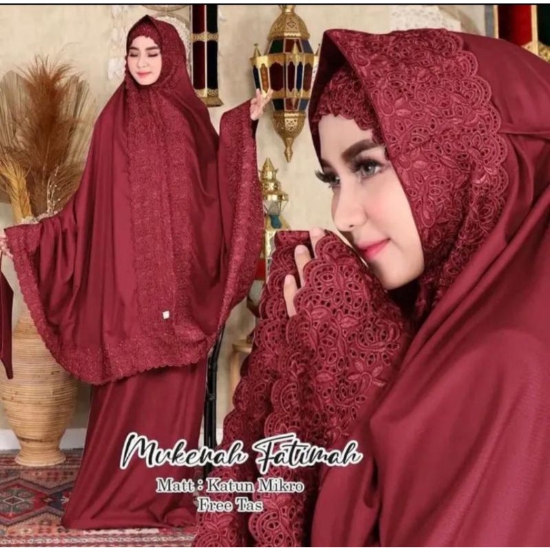 Mukena Fatimah /mukena mikro dewasa