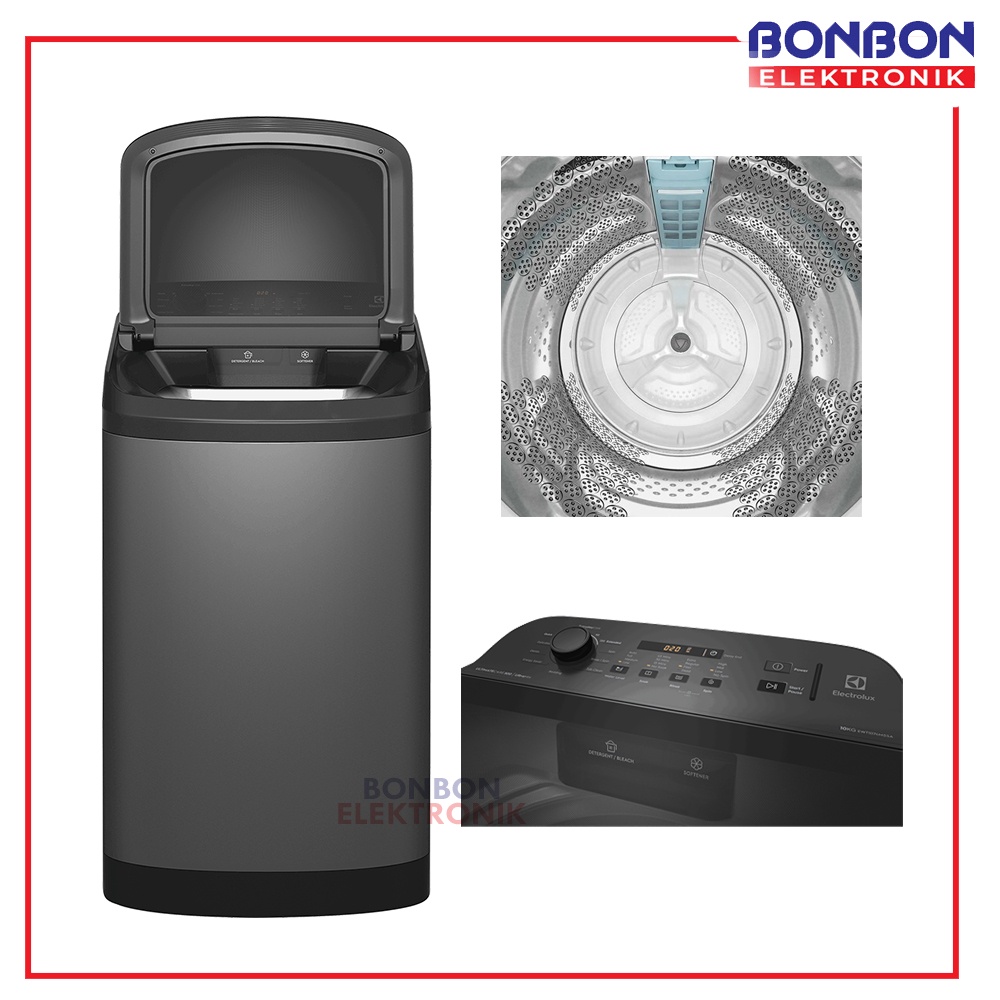 Electrolux Mesin Cuci Top Loading 9 kg EWT9074N5SA / EWT 9074N5SA