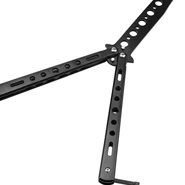 ♨️ Balisong Benchmade Training Trainer Knife Bentuk Sisir Rambut butterfly dan Tumpul Comb CSGo