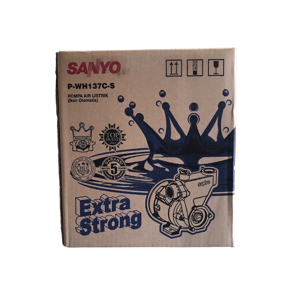 Pompa Air Sanyo Non Otomatis - Mesin Air Sumur Dangkal