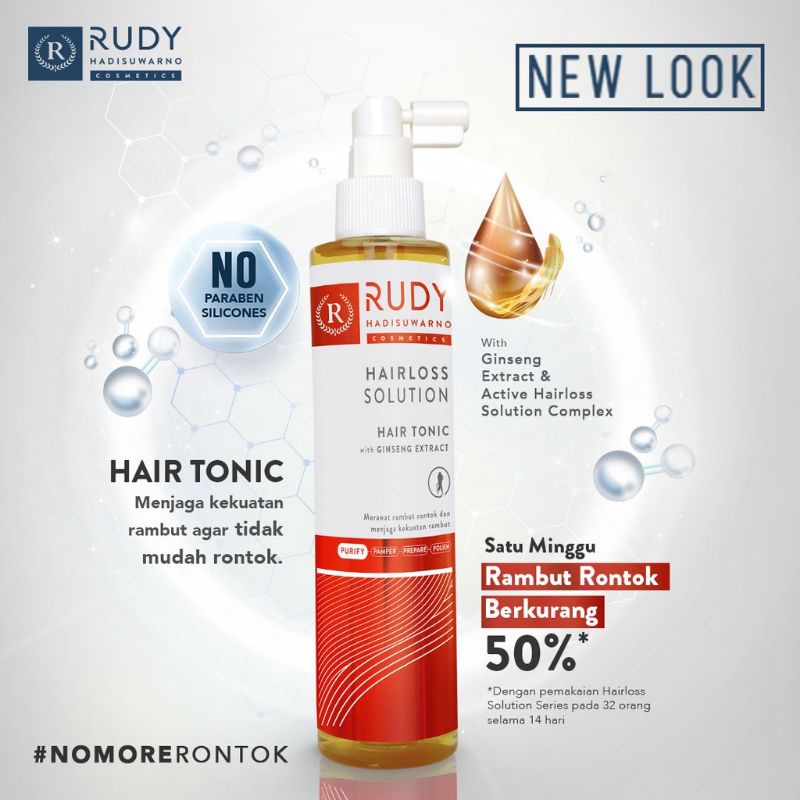 RUDY HADISUWARINO  Hairloss Solution Shampo Conditioner